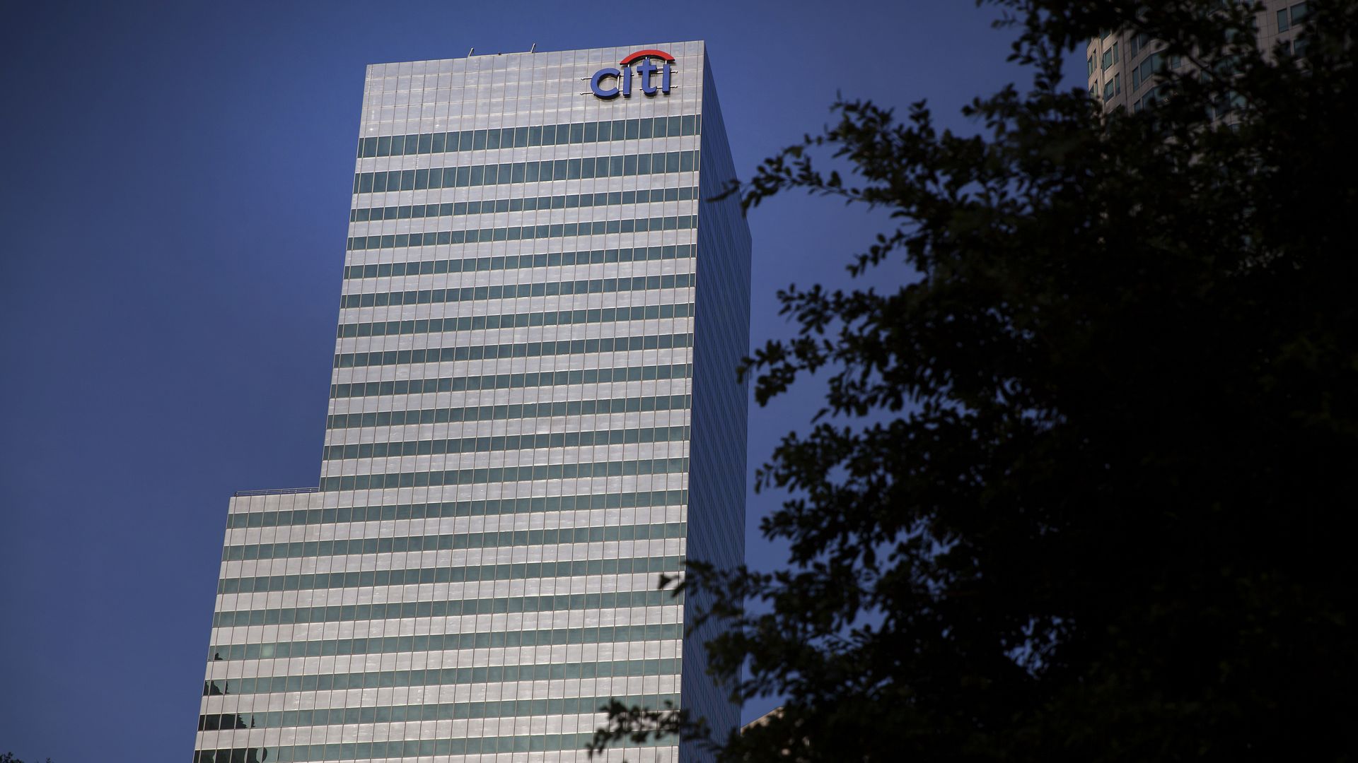 Signage is displayed at a Citigroup Inc. bank office building in Los Angeles, California, U.S., on Thursday, Jan. 11, 2018