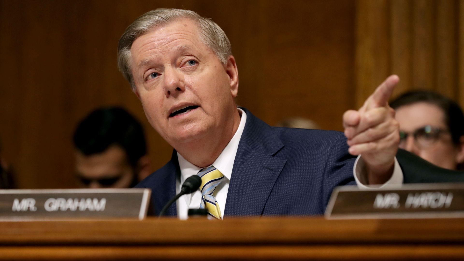 Sen. Lindsey Graham (R-S.C.), the chairman of the Senate Judiciary.