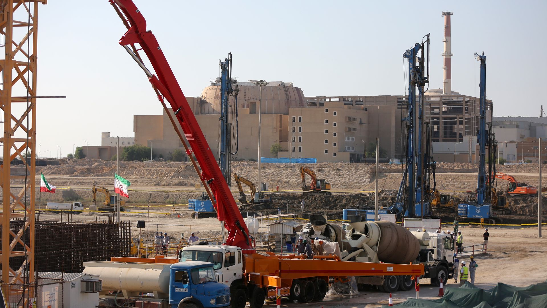he groundbreaking ceremony of Bushehr Nuclear Power Plant, held in Bushehr, Iran on November 10, 2019.