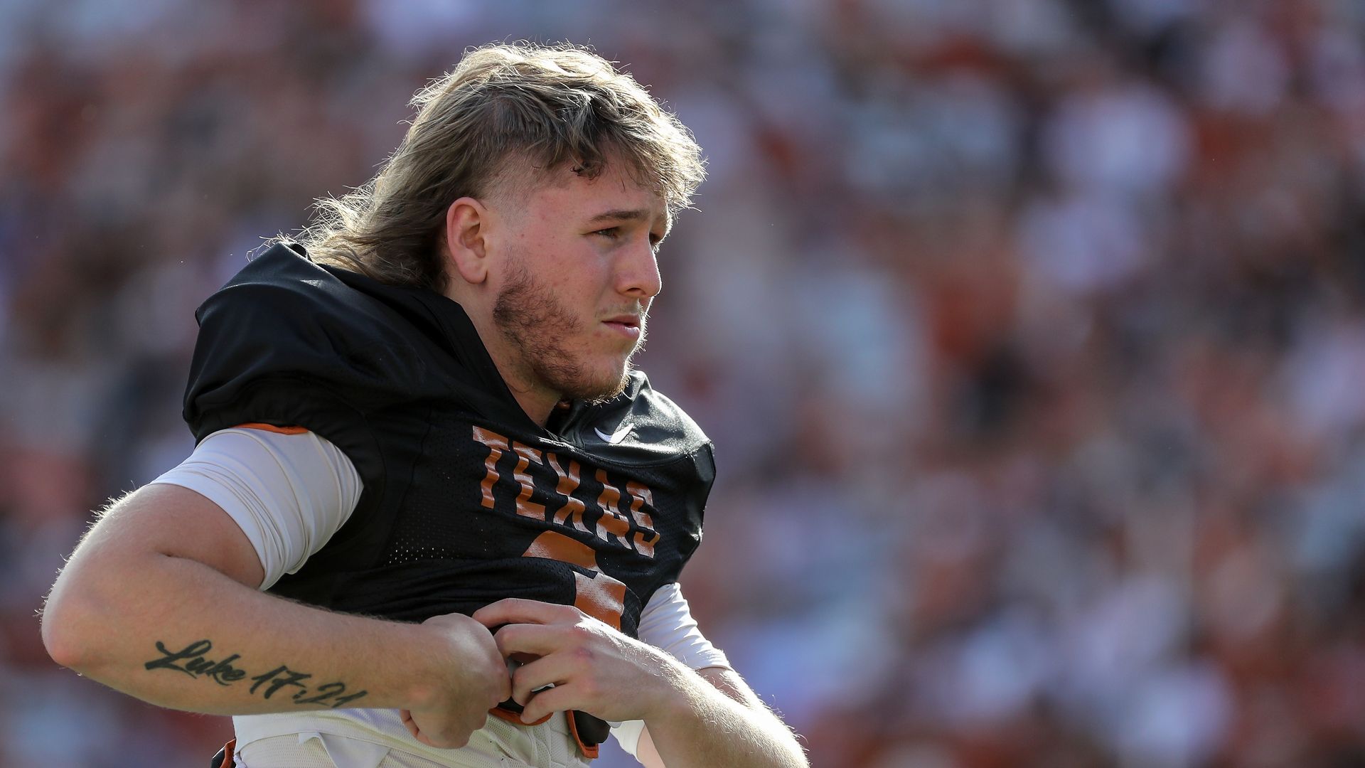 Quinn Ewers of the University of Texas