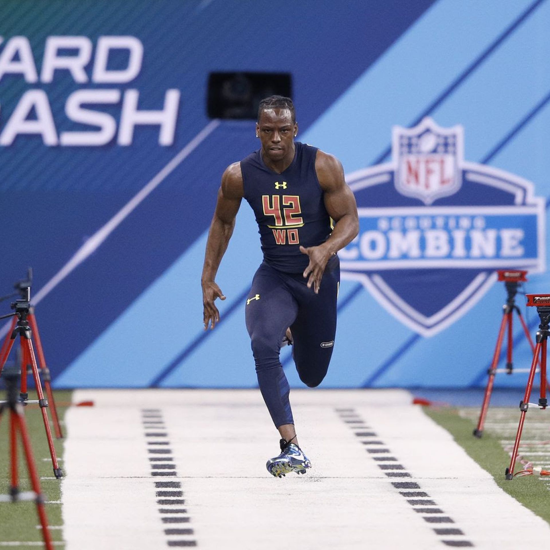 Canceled NFL Scouting Combine puts 40-yard-dashes on the backburner