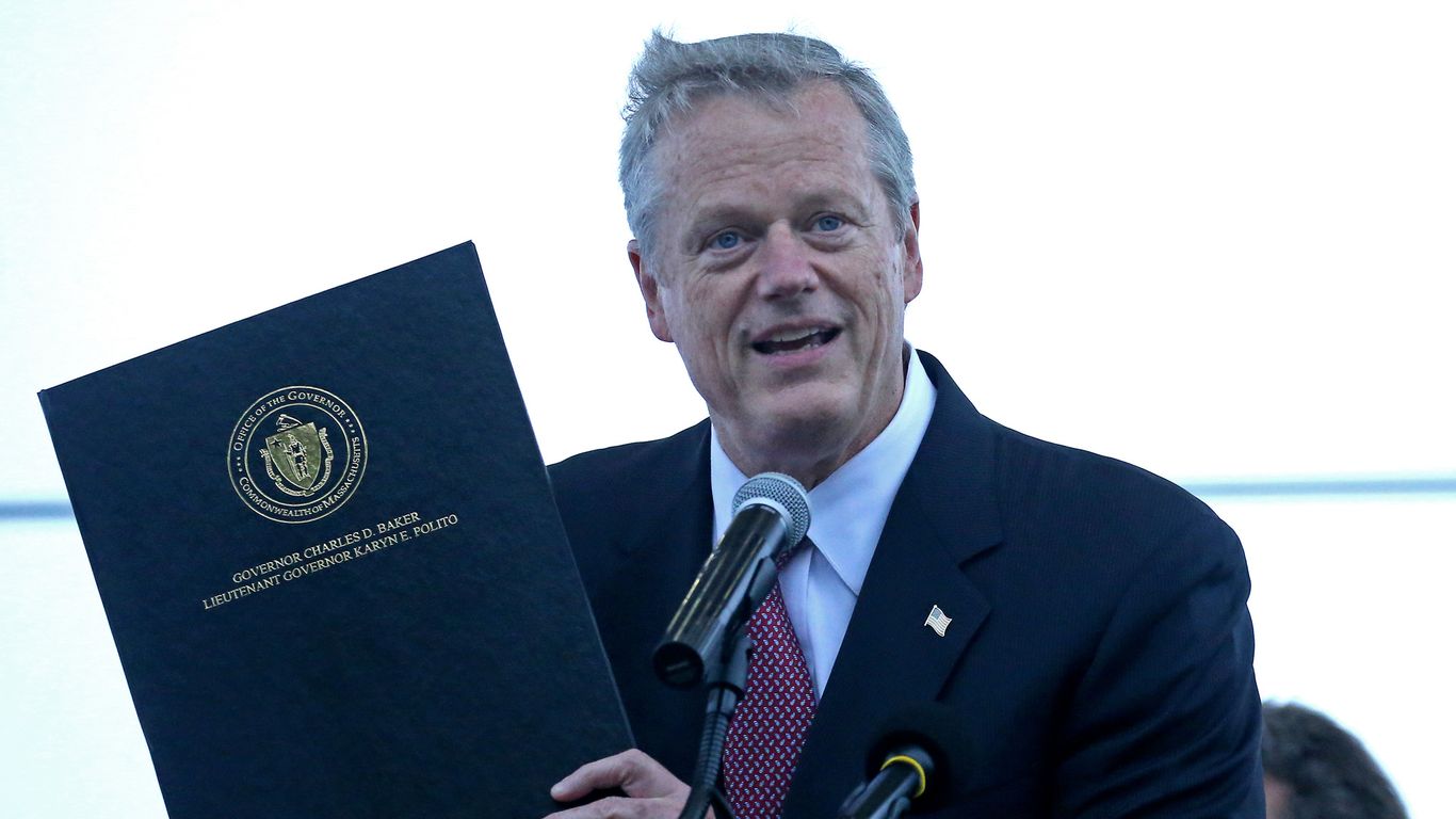 GOP Gov. Baker orders vaccine mandate for Massachusetts executive