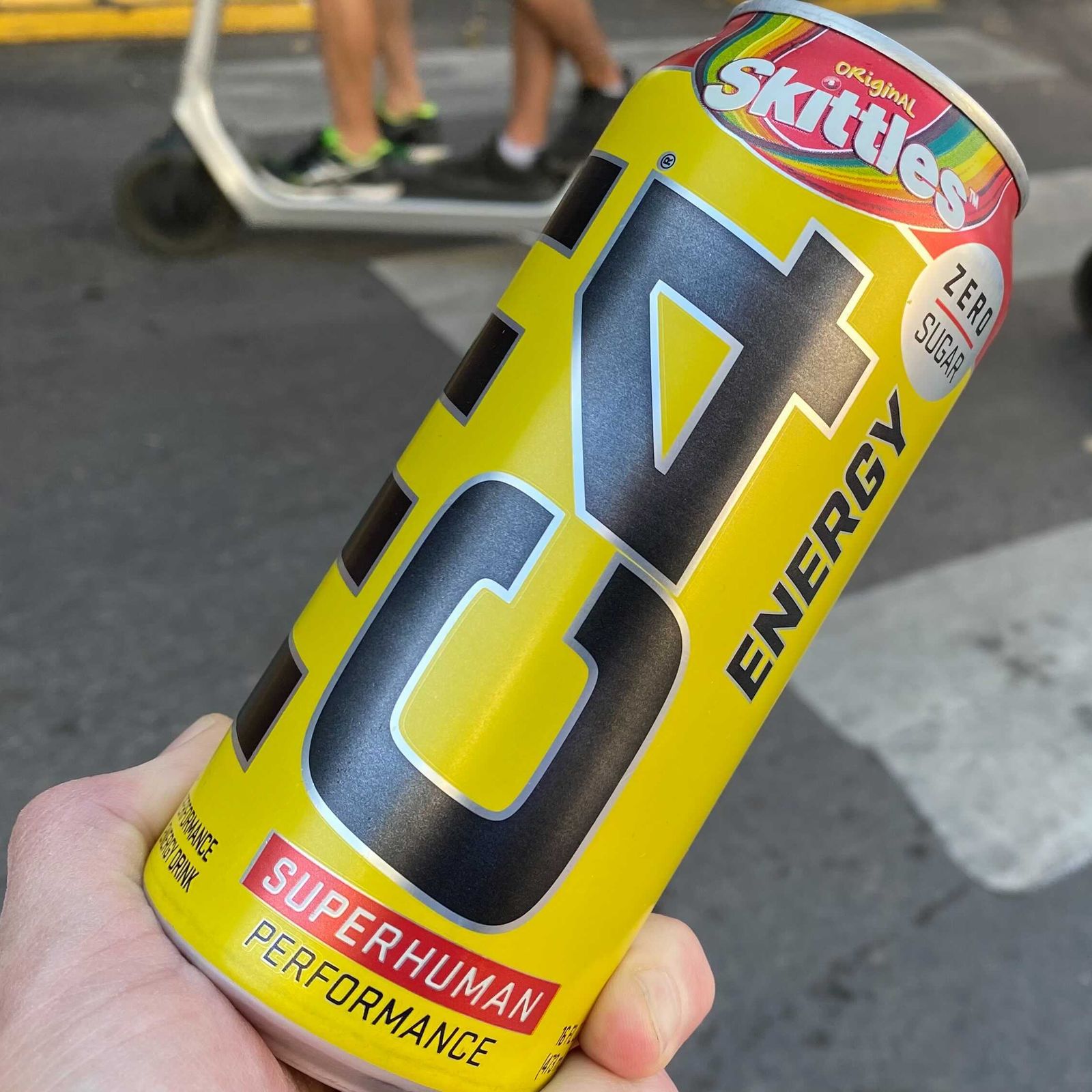 Skittles x C4 Energy Drinks Release