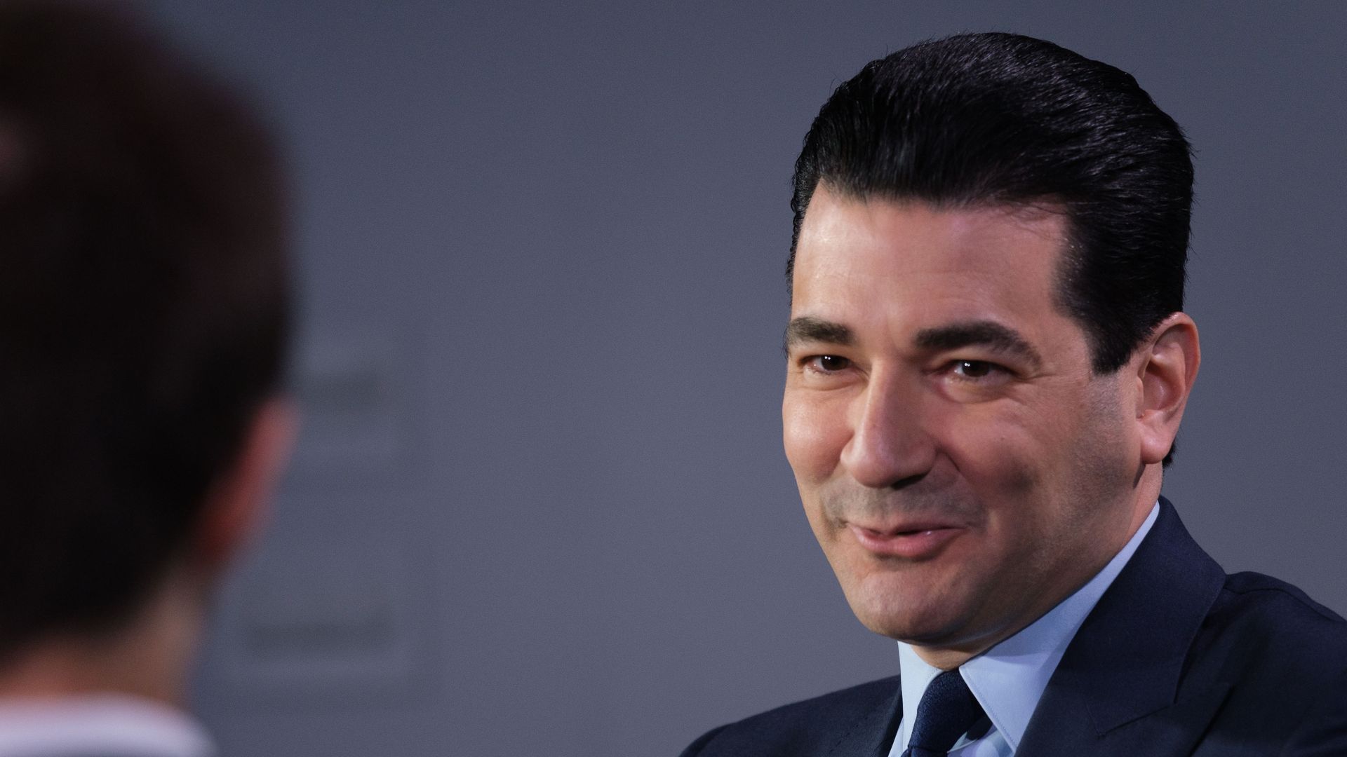 Scott Gottlieb speaks at a public event.