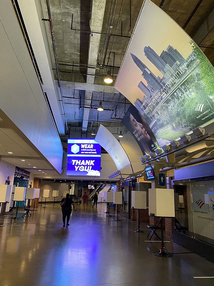 Spectrum Center early voting 2020