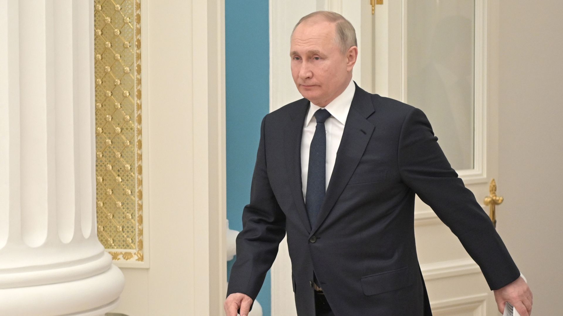Russian President Vladimir Putin in Moscow on Feb. 24.