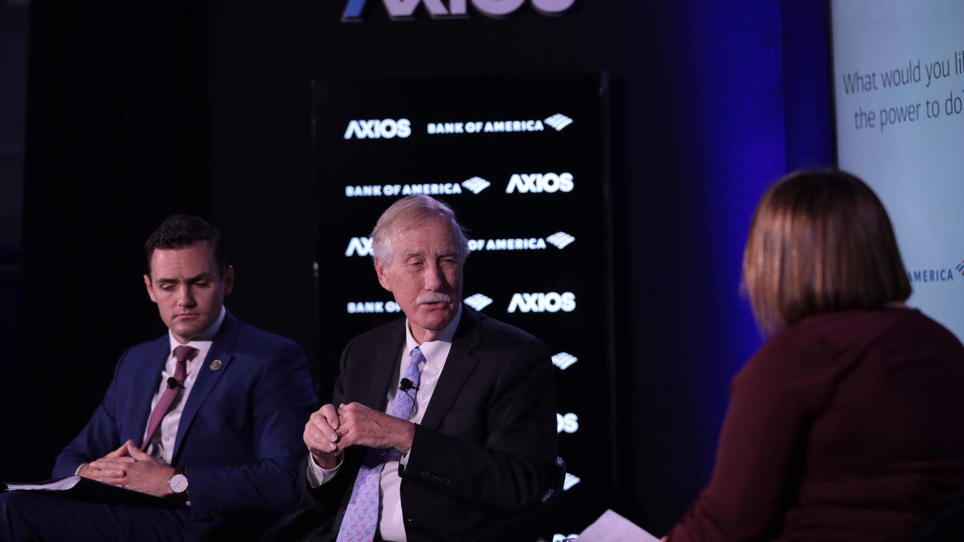 Rep. Mike Gallagher and Sen. Angus King