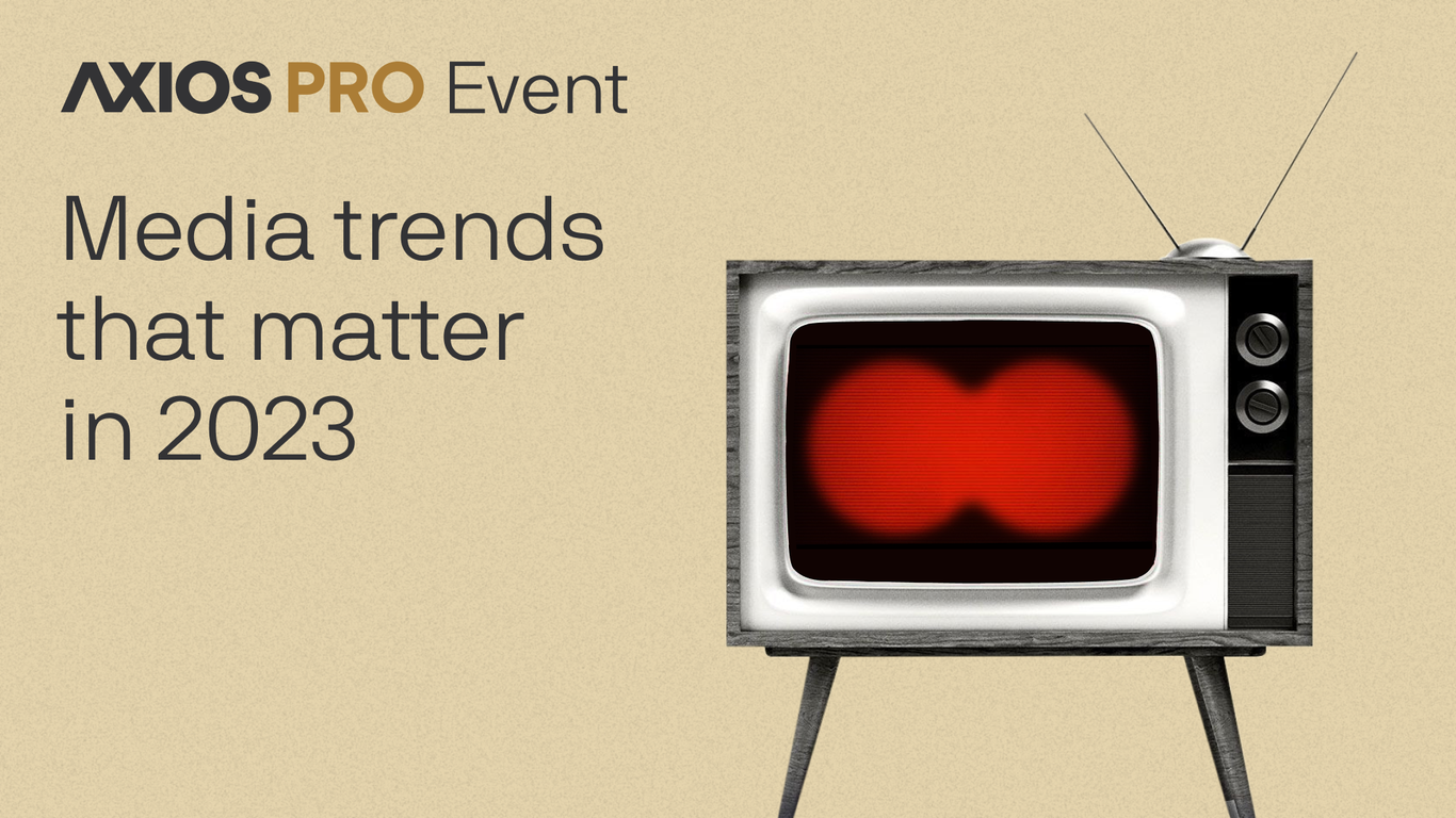 Watch Axios Pro Event Media trends that matter in 2023