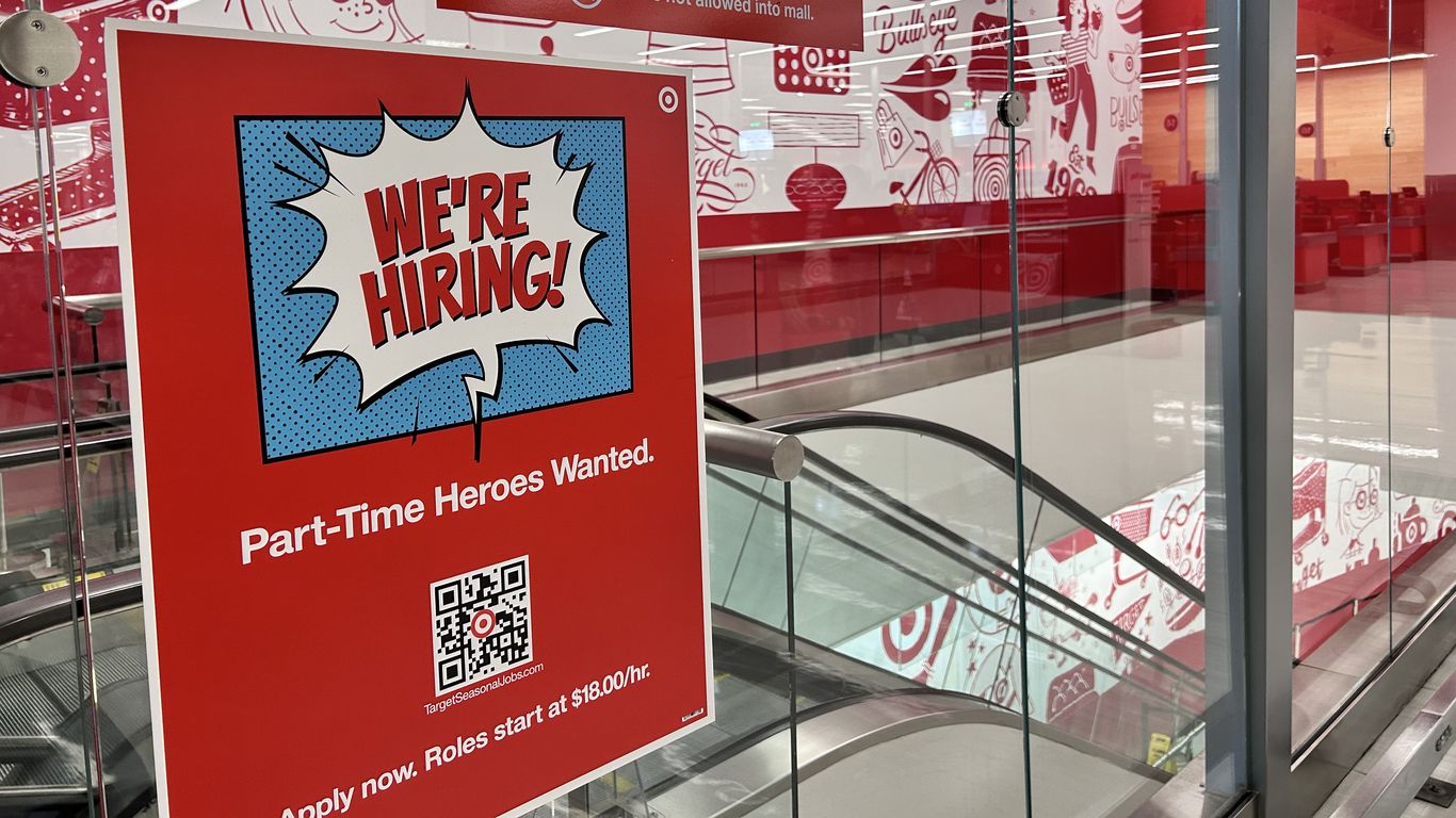 Holiday jobs market shows signs of cooling off