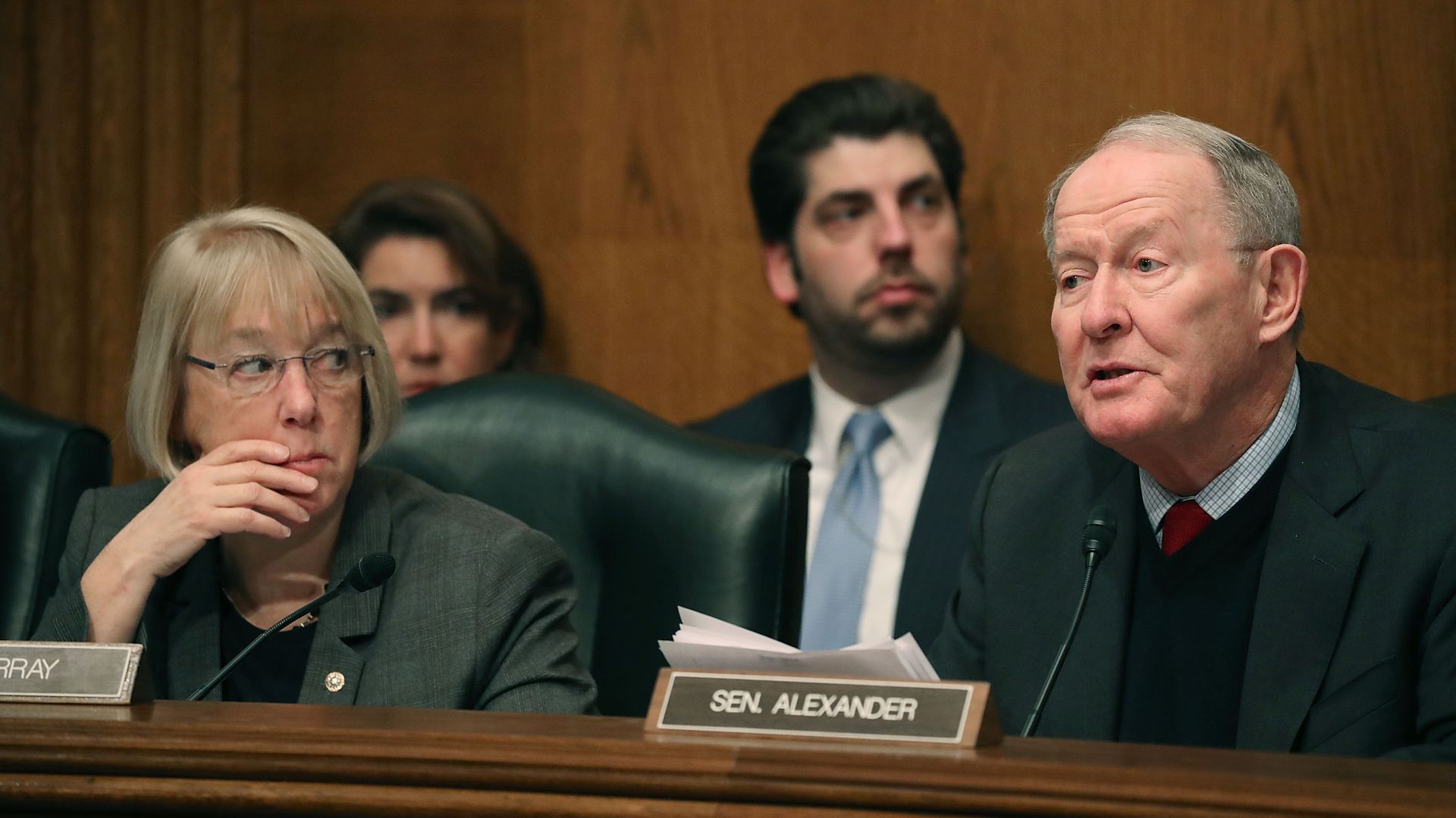 Sens. Patty Murray and Lamar Alexander