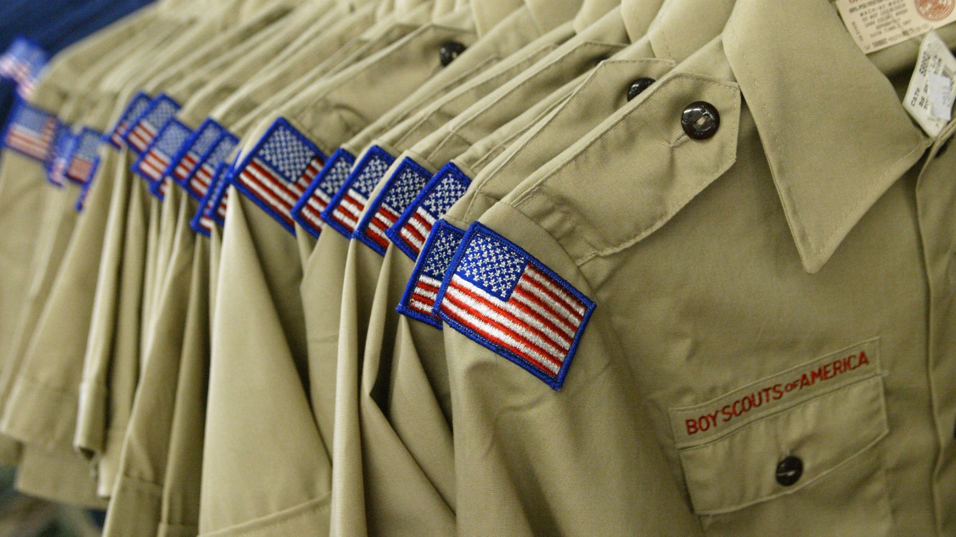 Boy Scouts uniforms