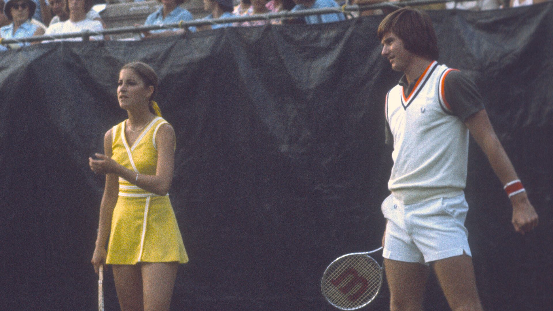 Chris Evert and Jimmy Connors