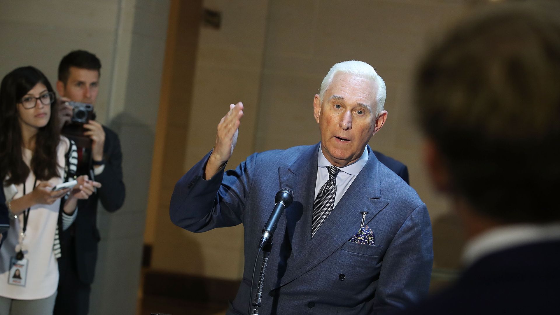 Roger Stone, former confidant to President Trump.