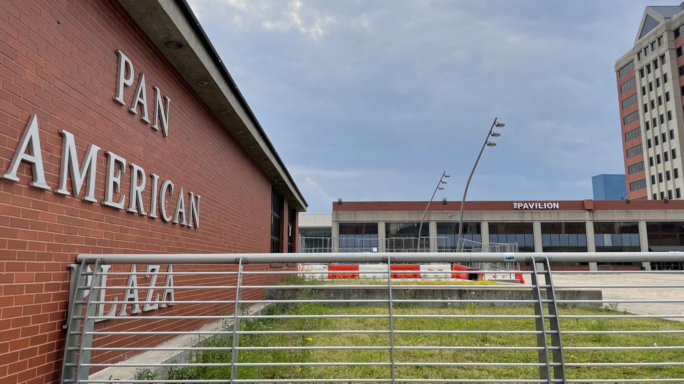 Joe Hogsett goes into the hotel business at Pan Am Plaza Axios