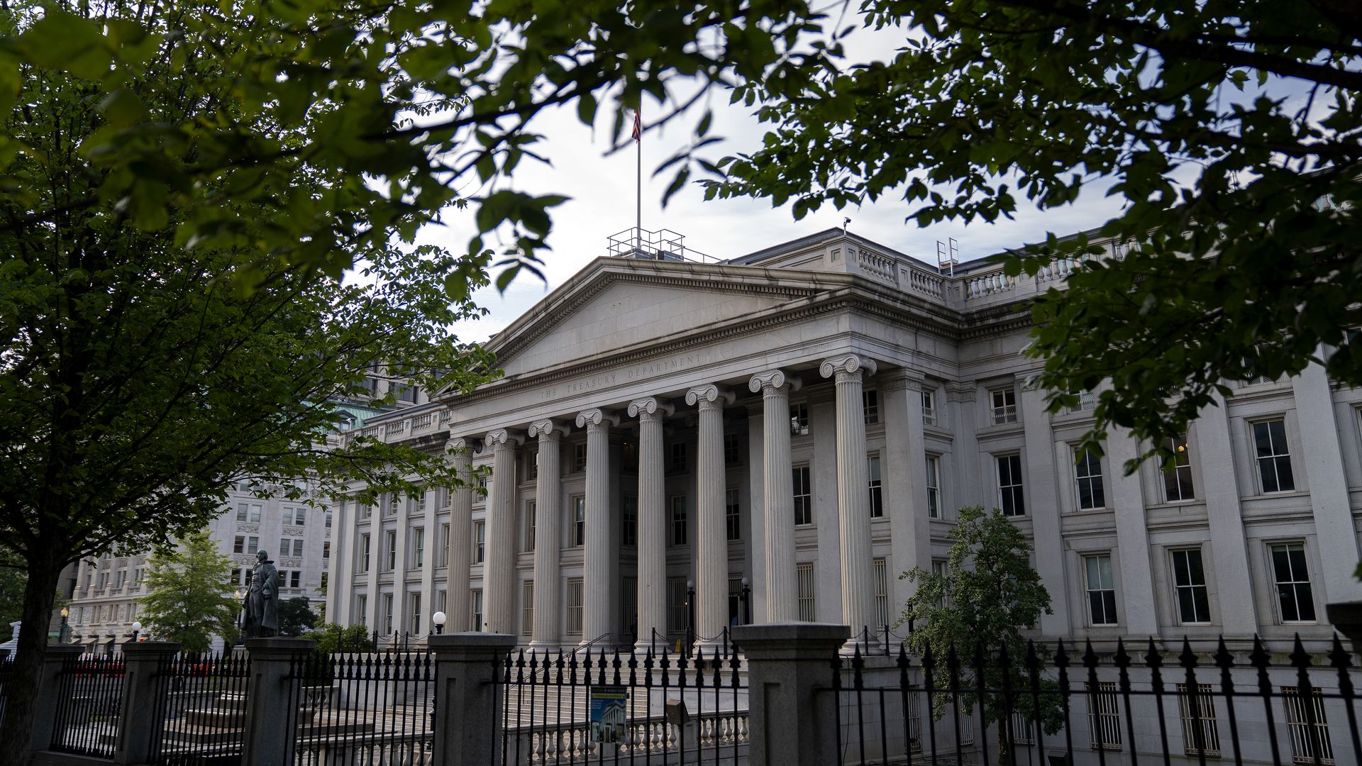 The U.S. Treasury Department in Washington, D.C.