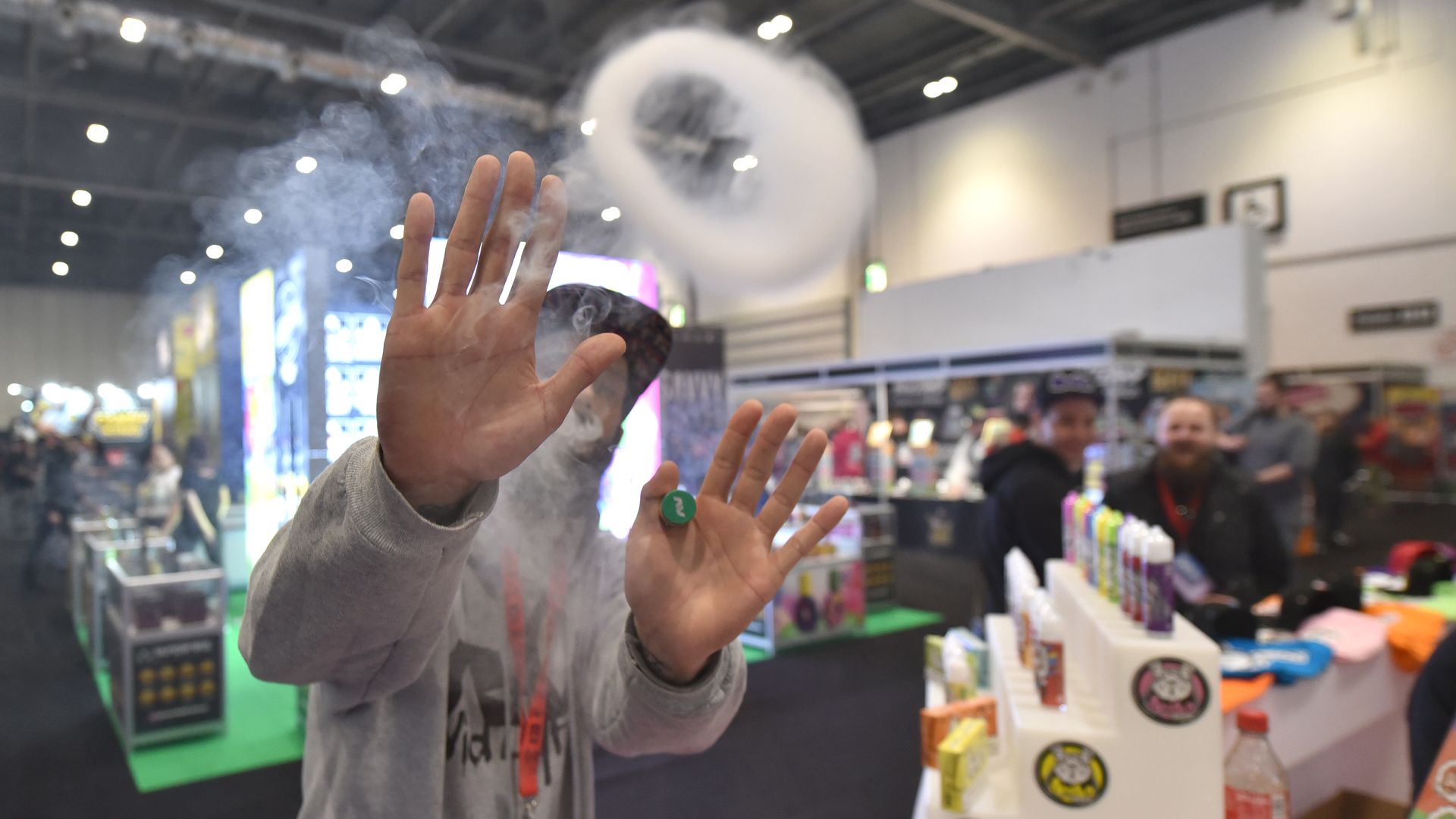 Popular e-cigarette products contaminated with bacterial and fungal toxins, a study finds.