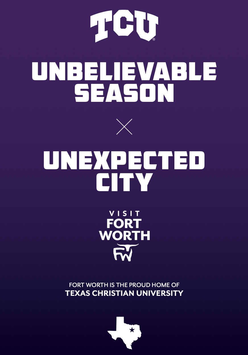 A newspaper ad promoting Fort Worth