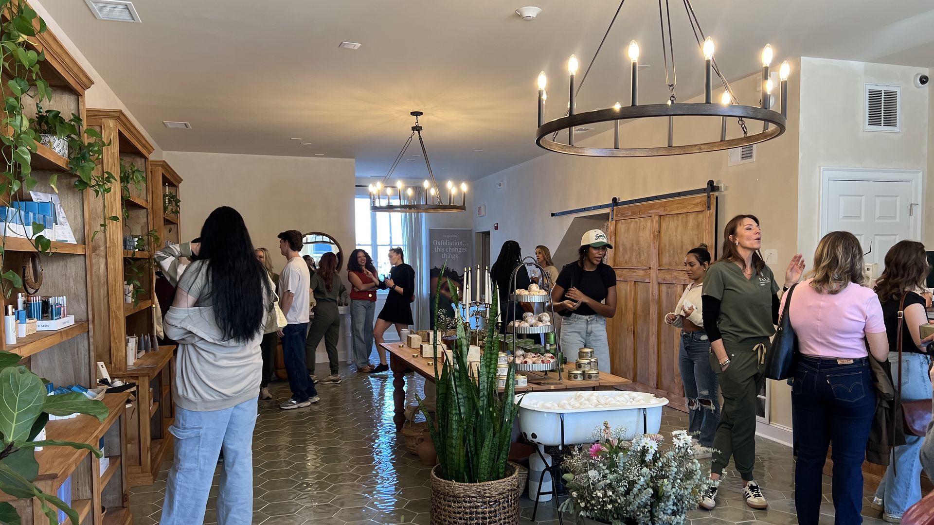 Vela is in the former Selenite Beauty space on Camden Road. Photo: McKenzie Rankin/Axios