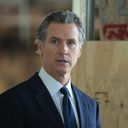 Newsom defends Biden, says "he's doing everything he needs to do"