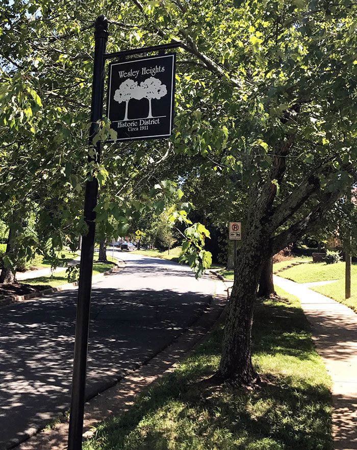 wesley-heights-neighborhood