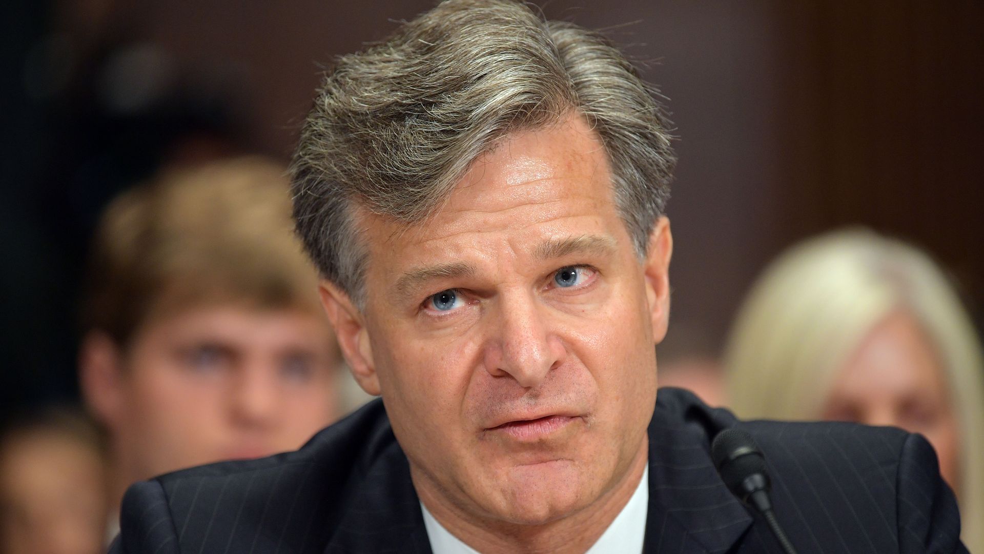 FBI director Christopher Wray