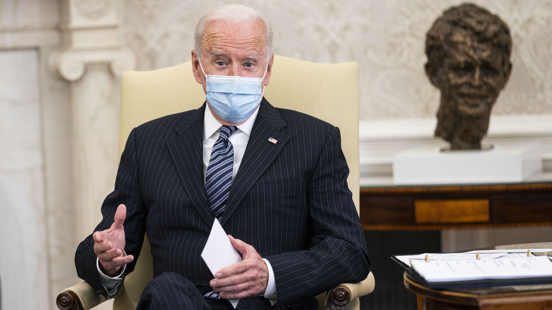 Biden in oval office