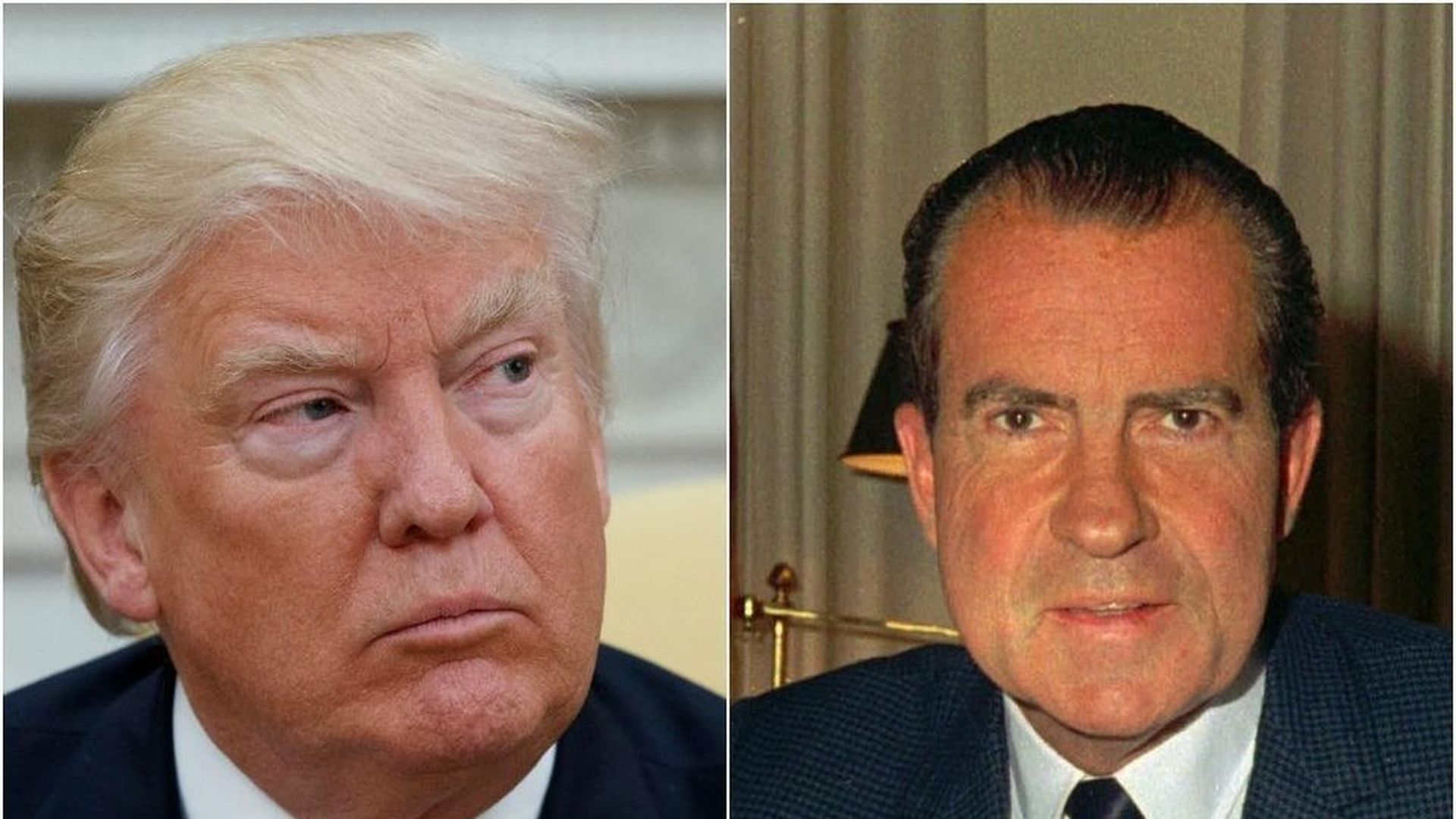 Trump Doesn't Shy Away From The Nixon Comparisons