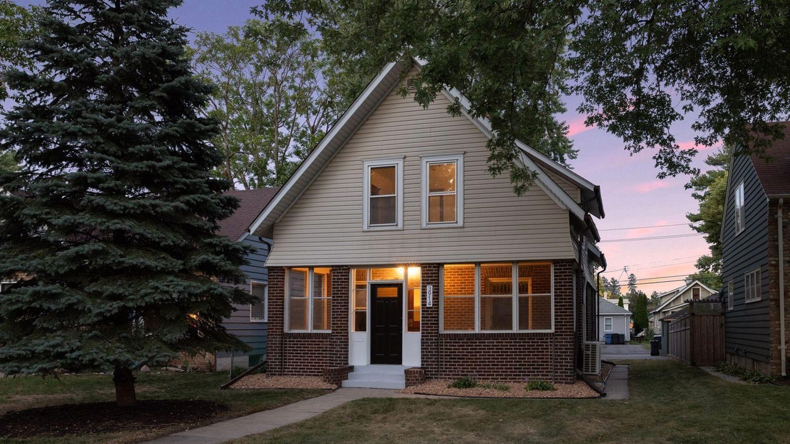 Updated brick house in Victory, Minneapolis asks 365K Axios Twin Cities