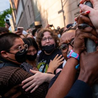 NYPD arrests pro-Palestinian demonstrators after Columbia University library protest