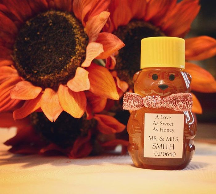 Herb's Honey wedding favor