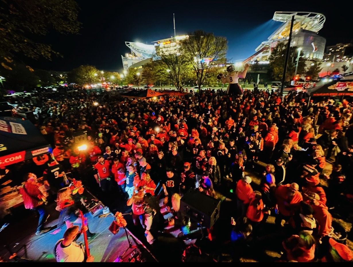 Jim Foster's tailgate is the game day experience of choice for thousands of Bengals fans. 