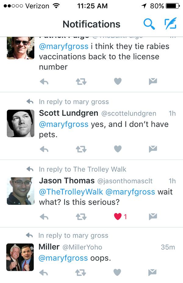 pet license twitter