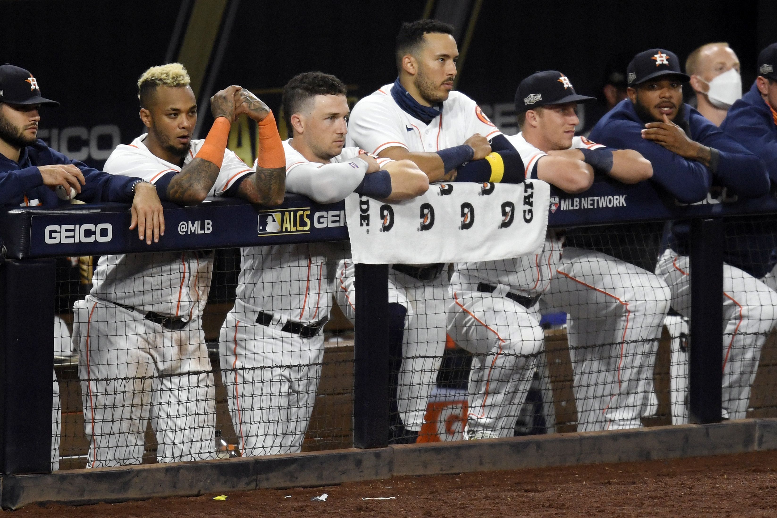Astros looking sad