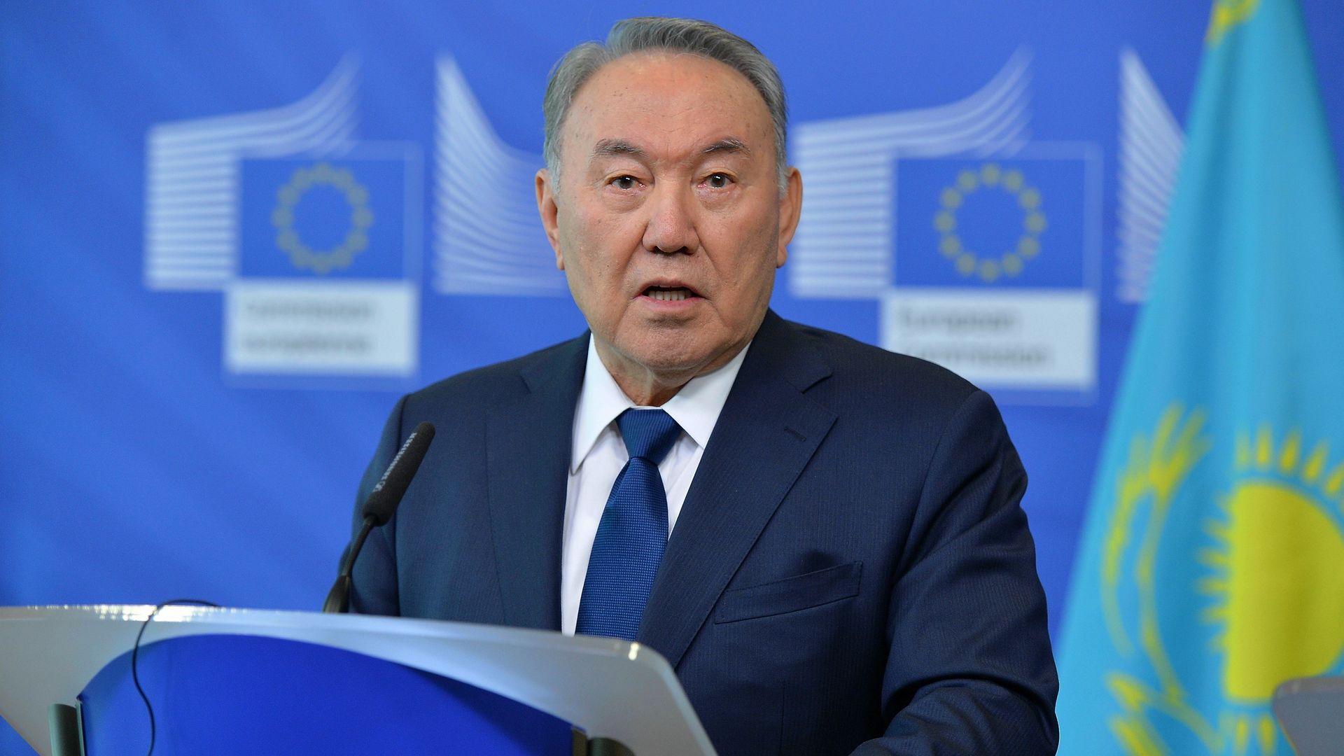 President of Kazakhstan Nursultan Nazarbayev. 