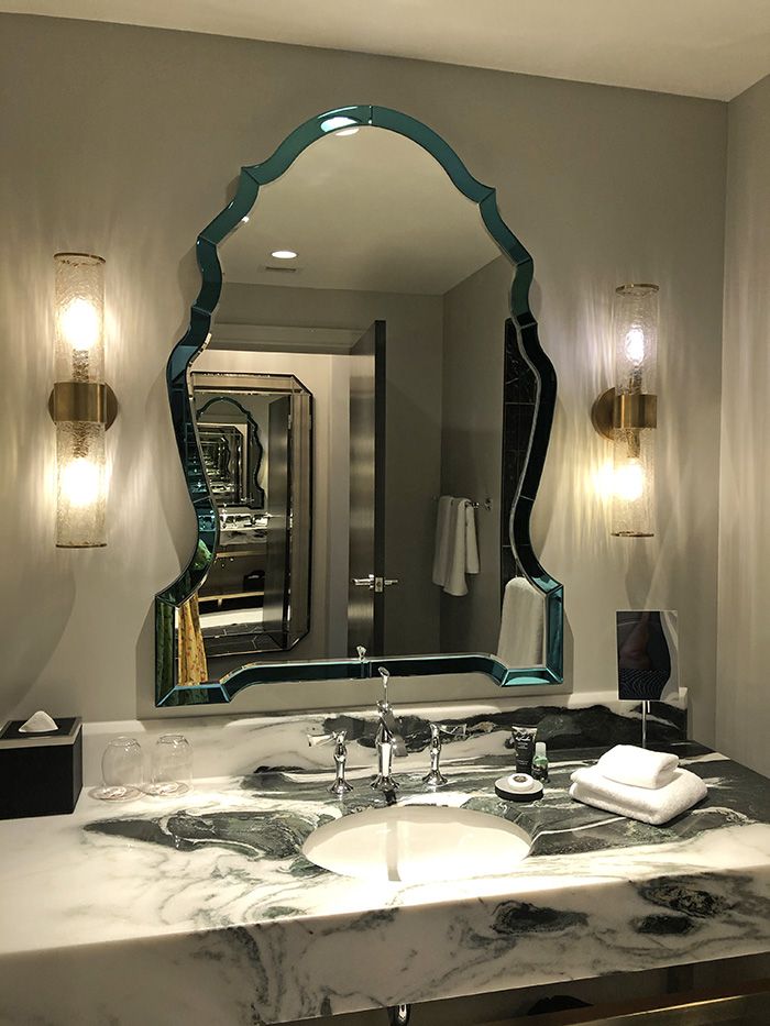 Grand Bohemian bathroom