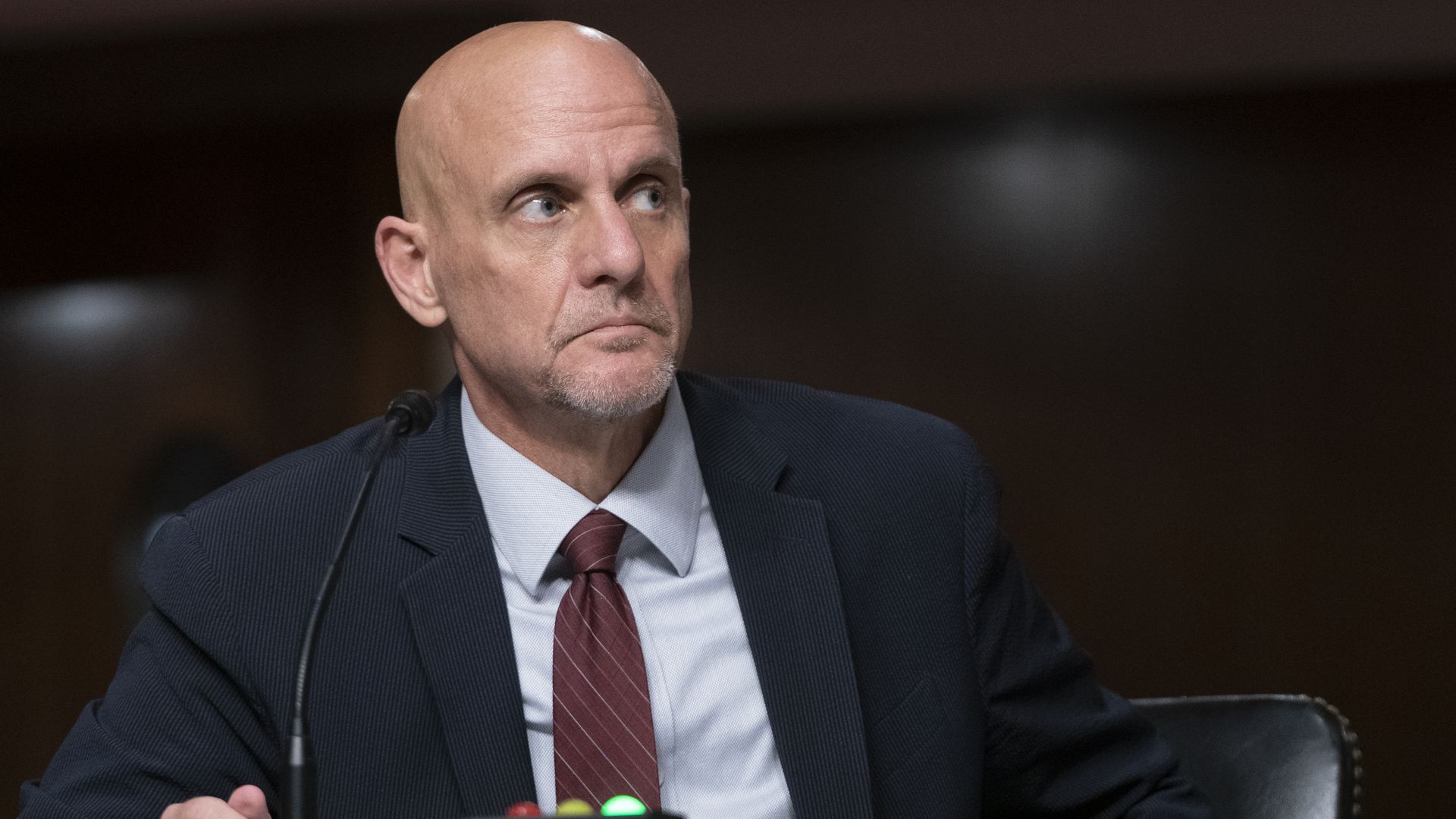 FDA Commissioner Stephen Hahn testifies at a congressional hearing