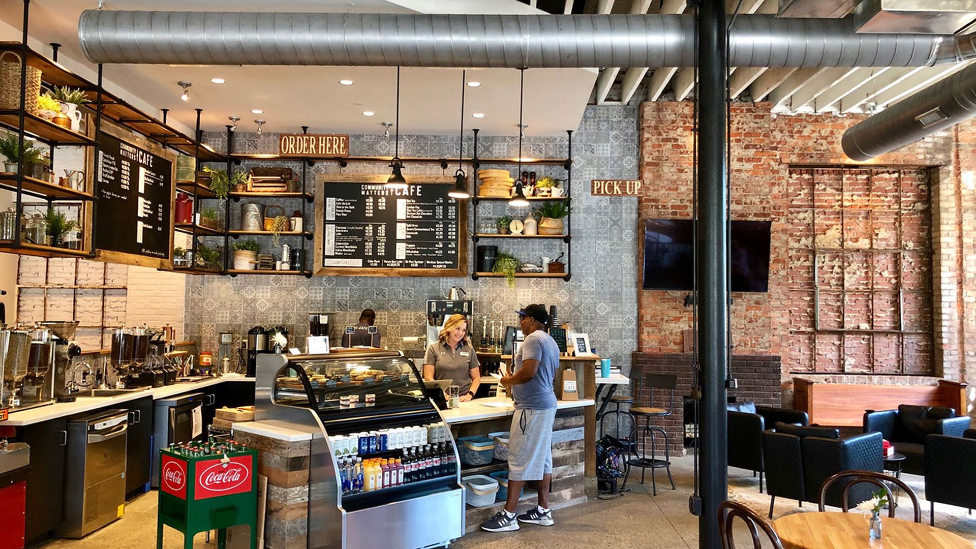 community matters cafe charlotte rescue mission restaurant coffee