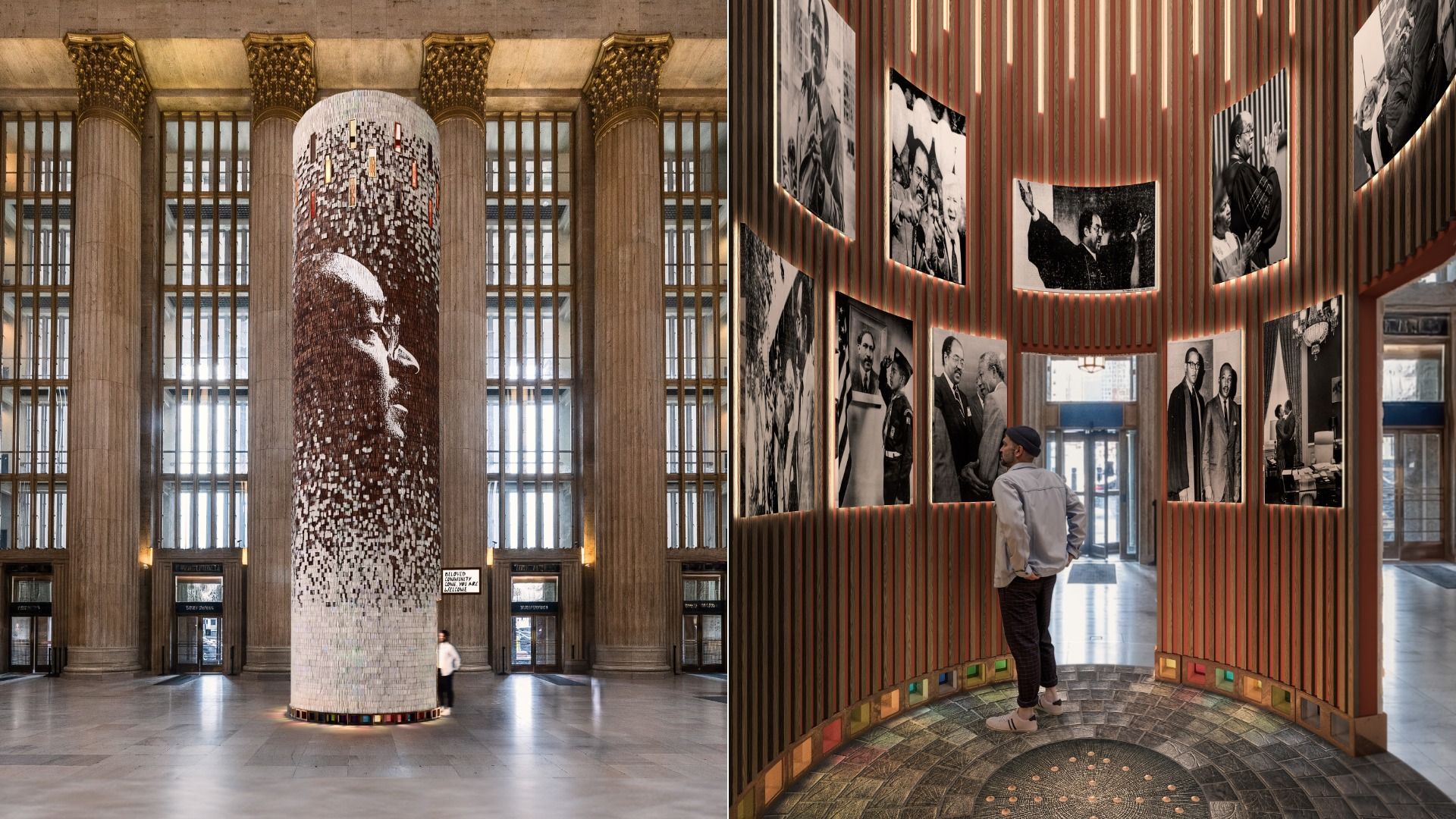 A rendering of "Crystal Stair" Nekisha Durrett. 