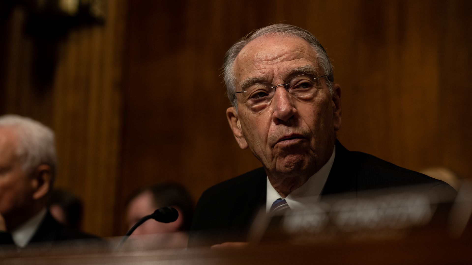  Chuck Grassley (R-Iowa), chair of the Senate Finance Committee.