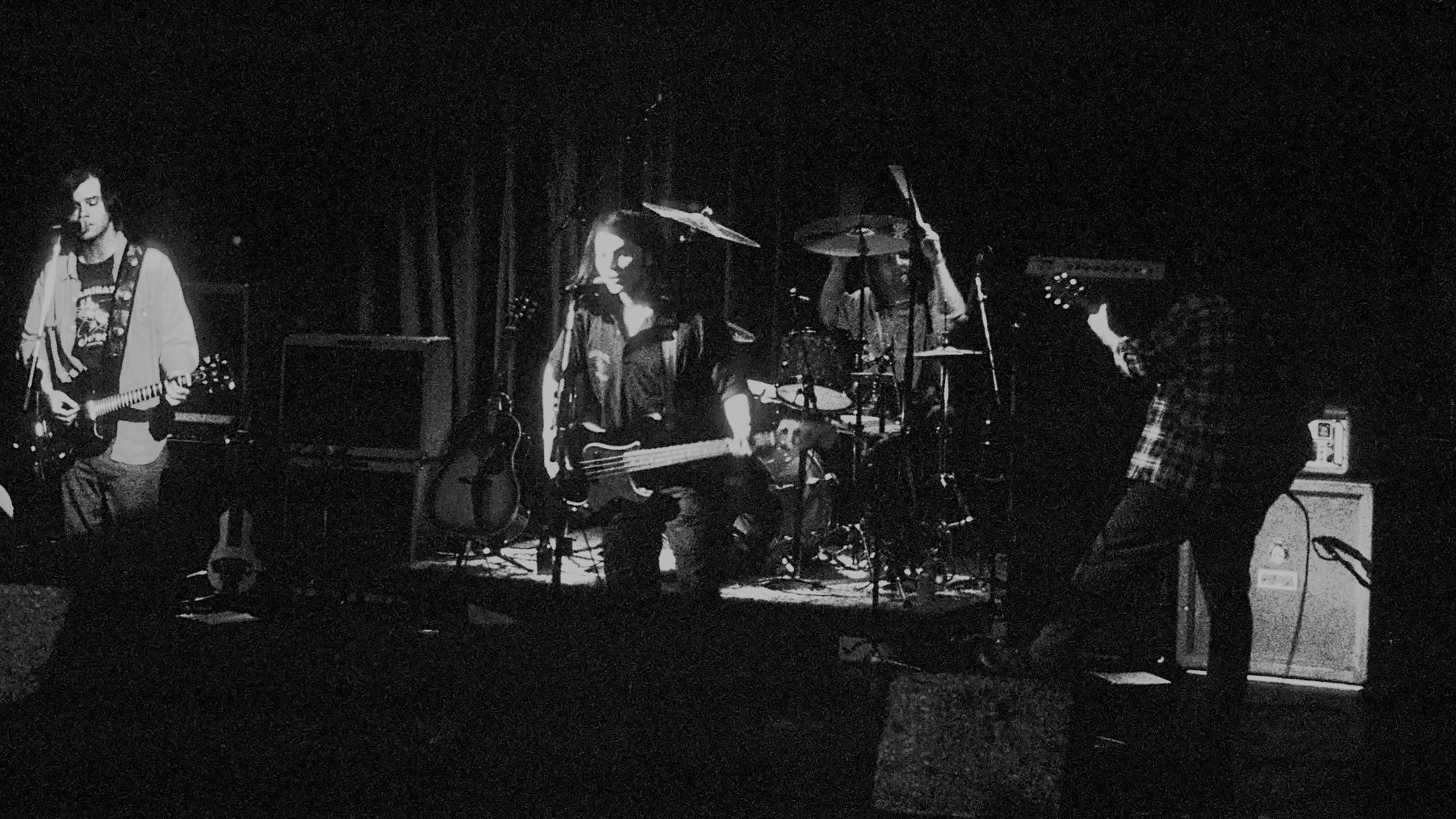 Band on stage