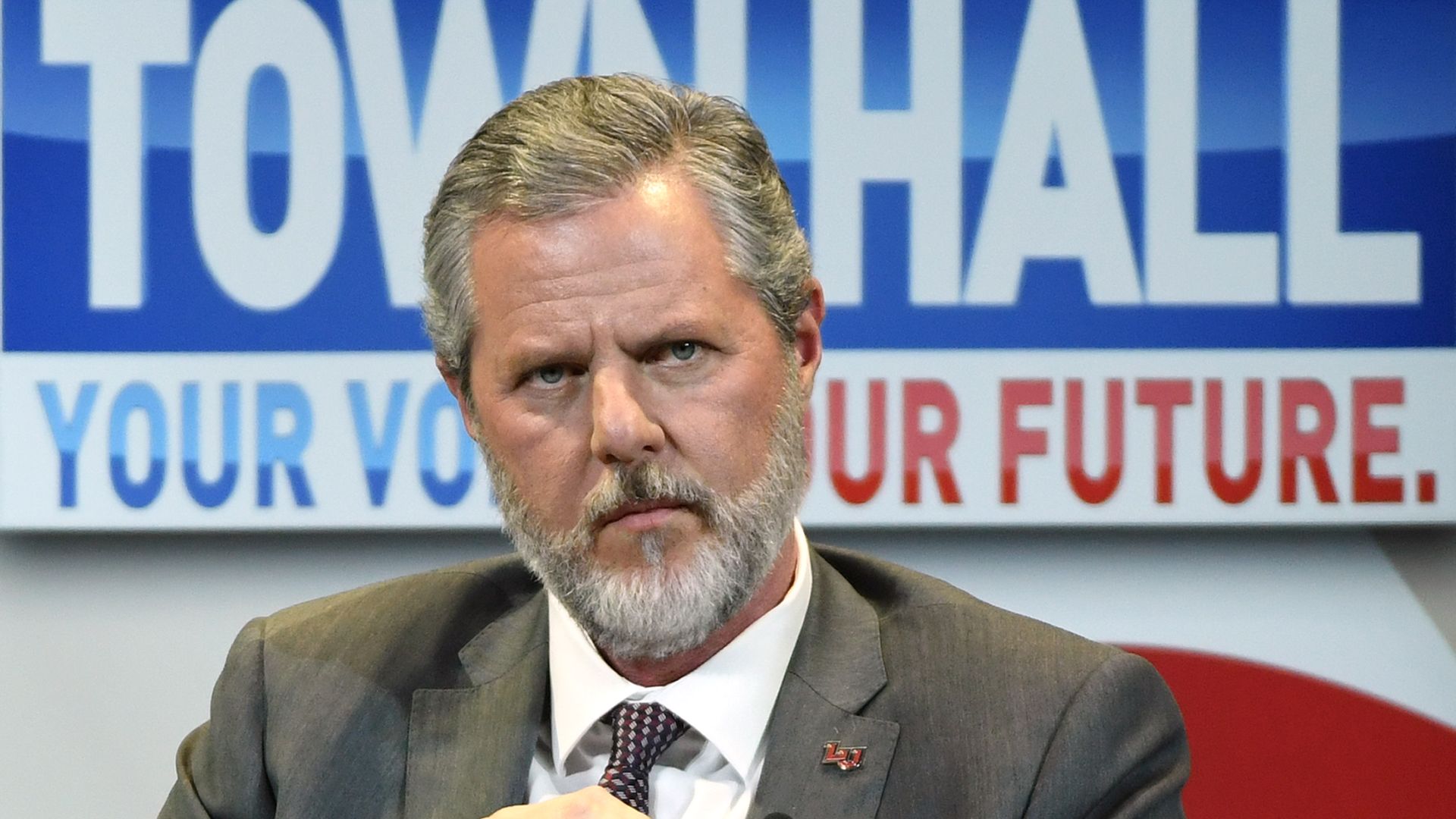 iberty University President Jerry Falwell Jr. in 2019.