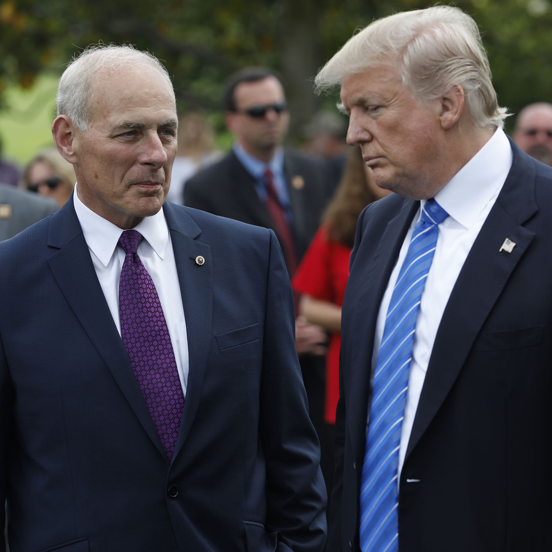 John Kelly blew up at Trump in Oval Office meeting, threatened to quit