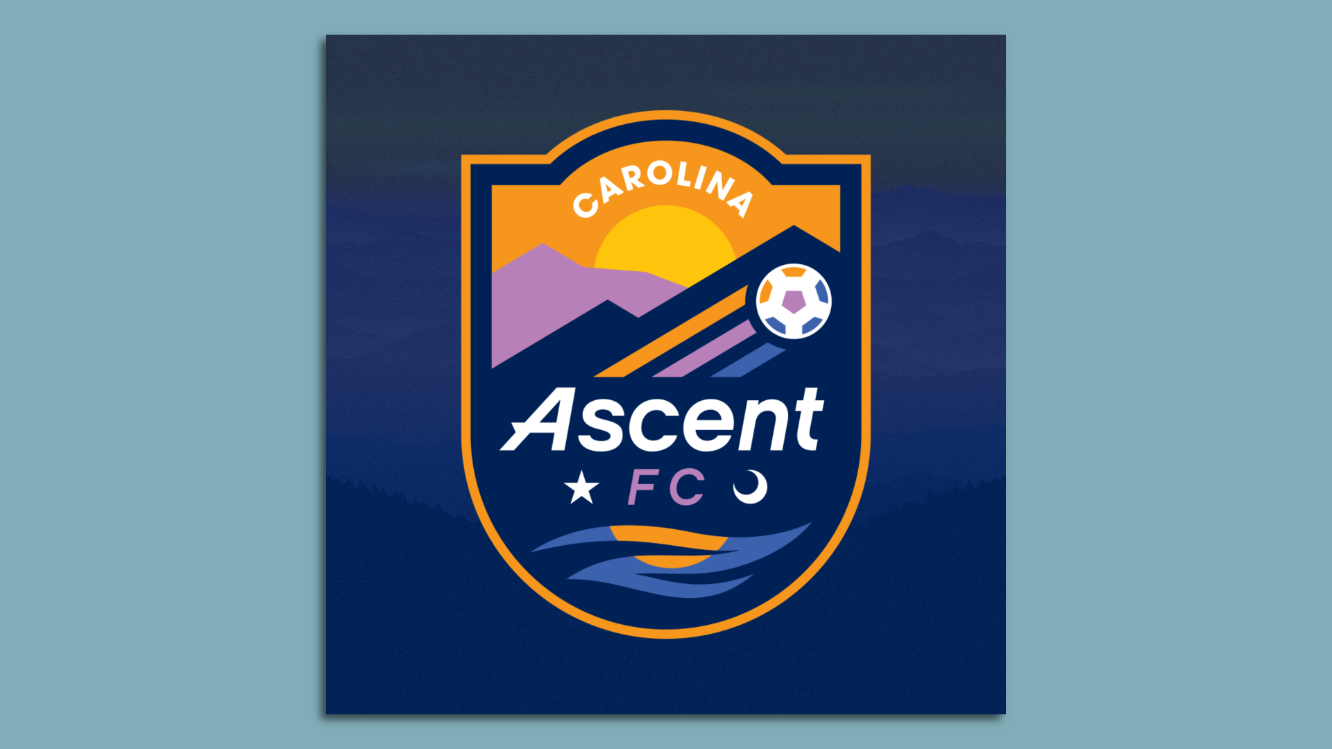 Carolina Ascent FC logo. 