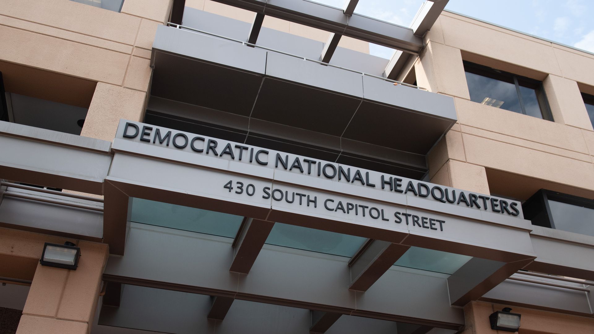 The DNC headquarters.