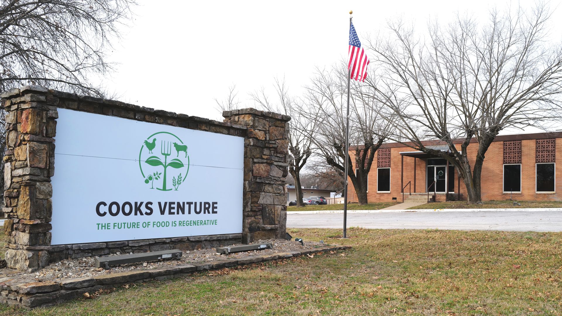 A photo of the Cooks Venture headquarters. 