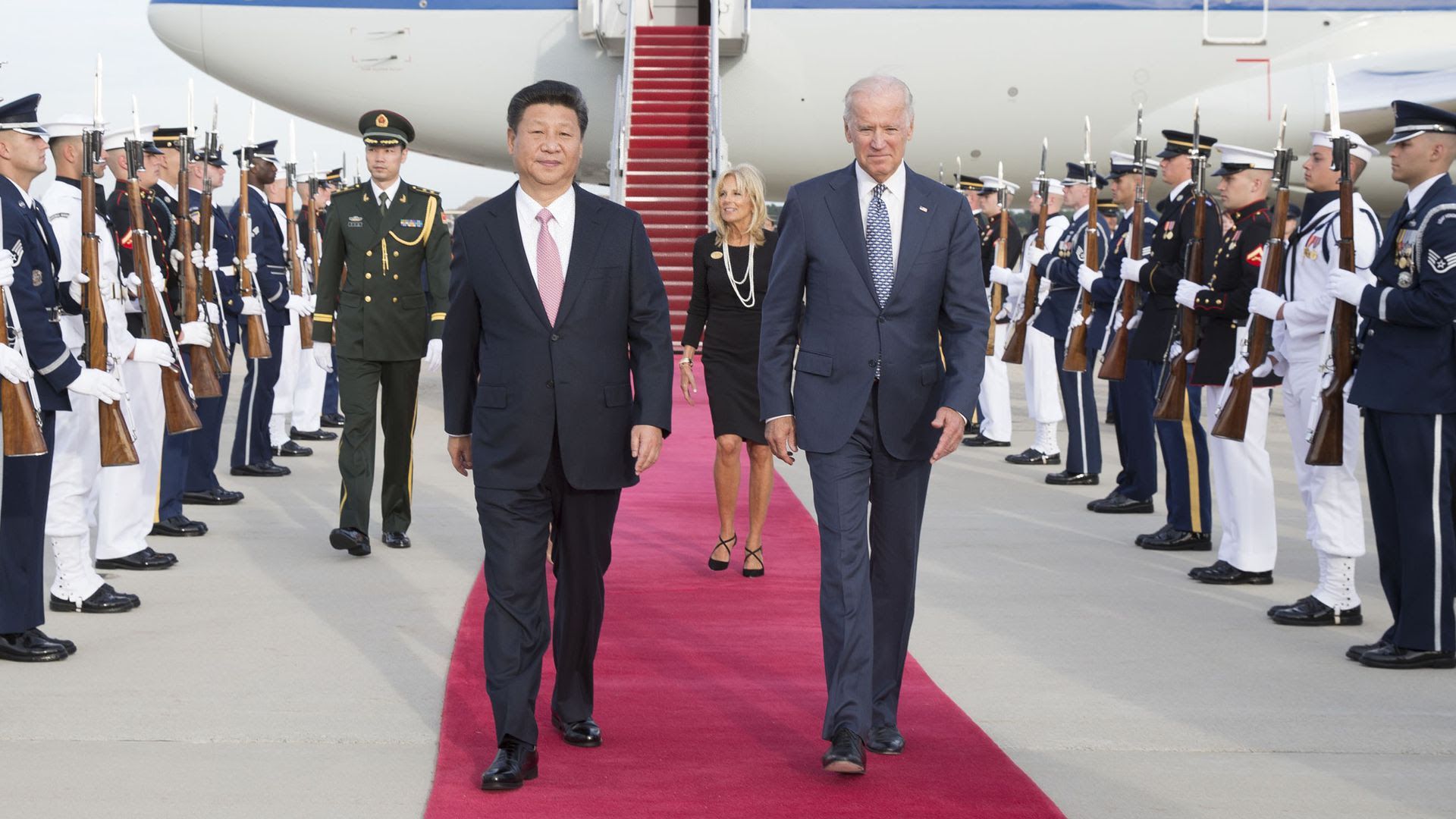 Biden and Xi Jingping