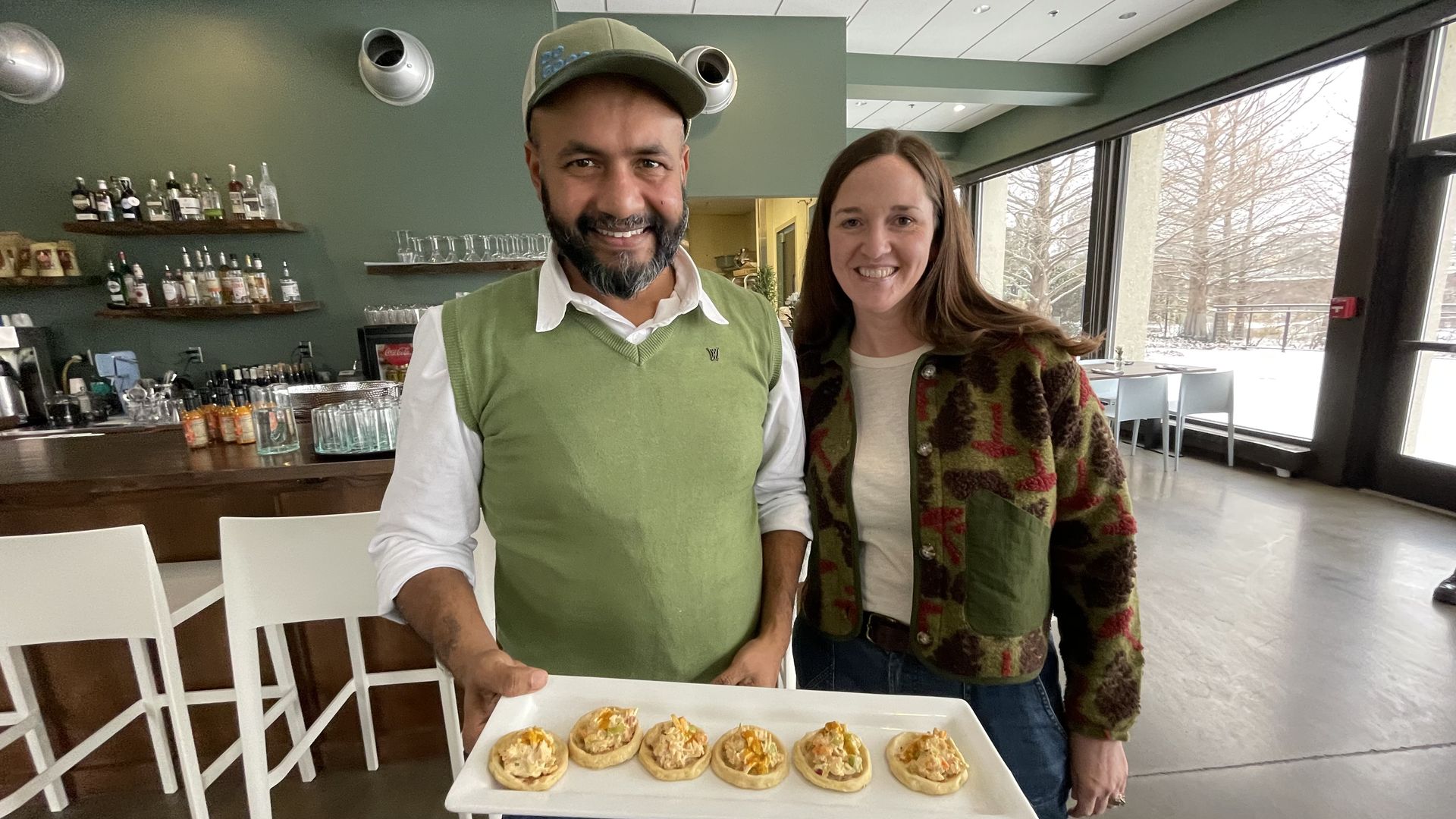 A photo of Flora owners.