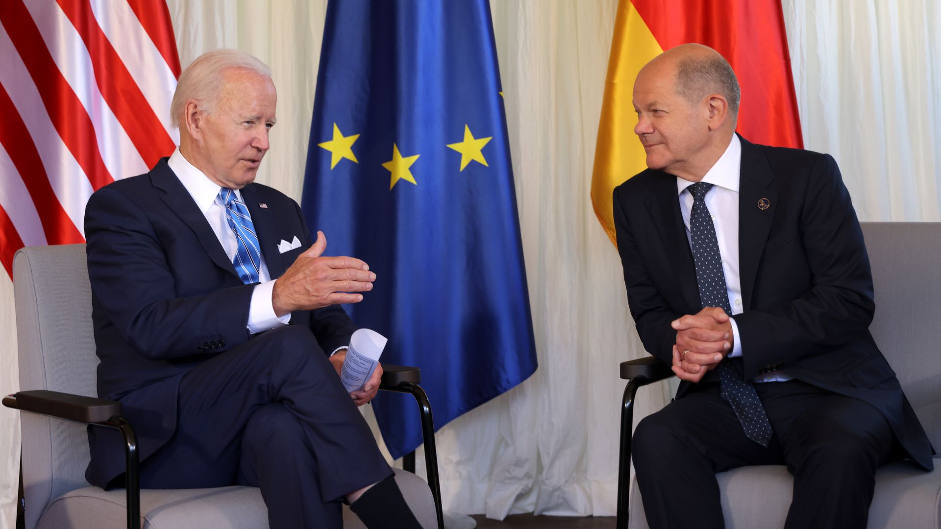 Biden and Scholz