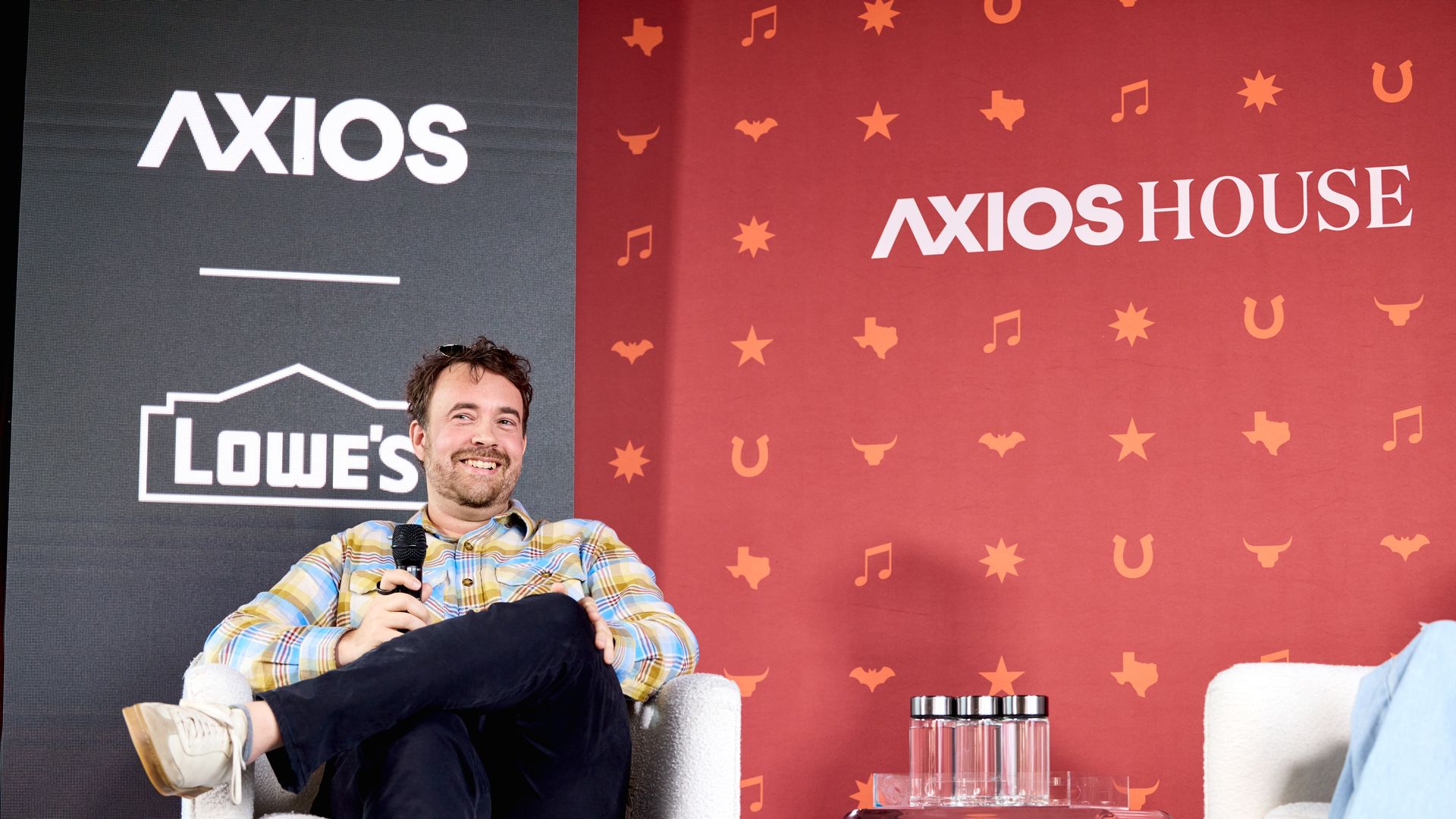 A photo of Ben Goodwin at Axios House.