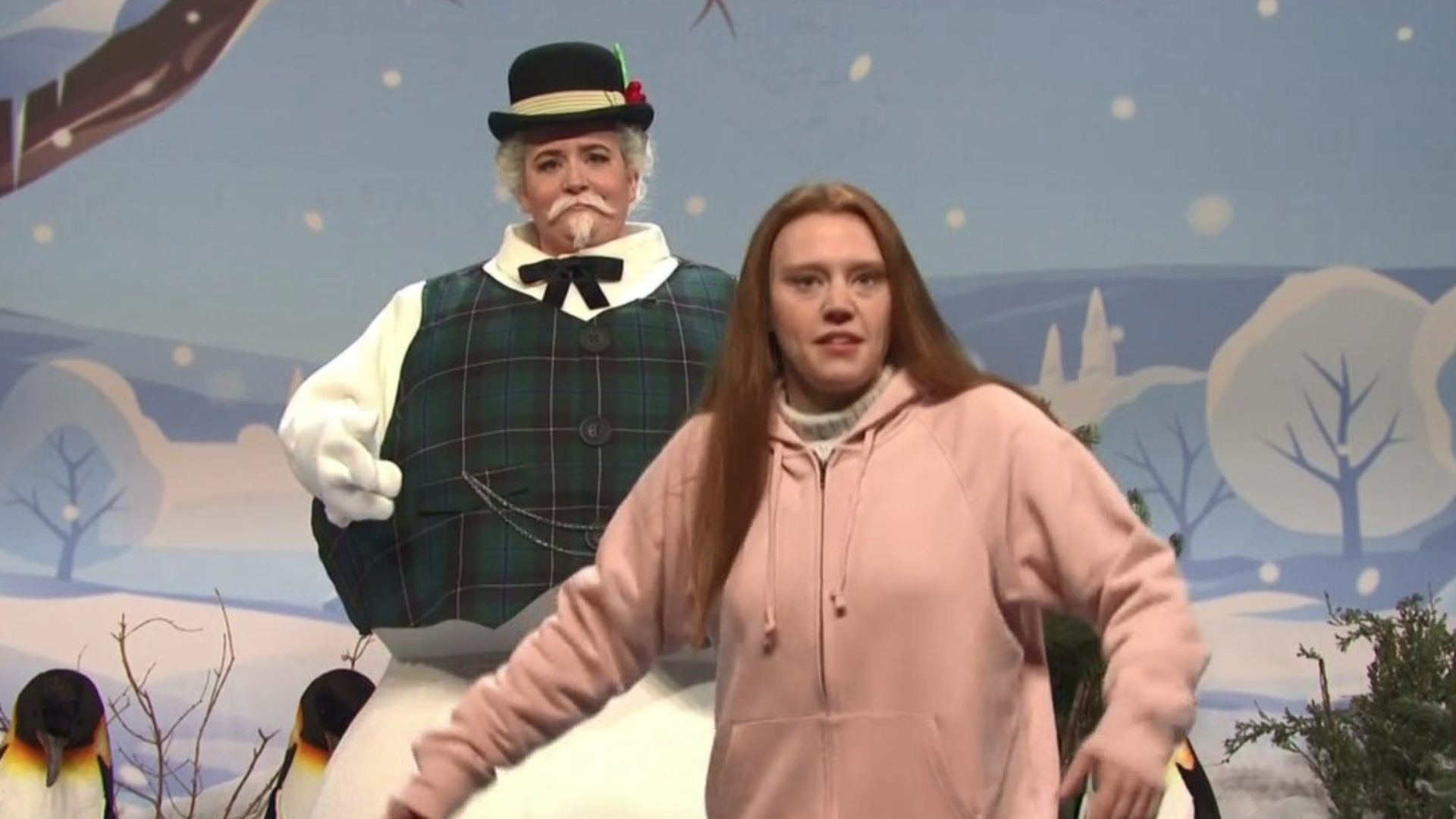 "SNL" star Kate McKinnon as climate activist Greta Thunberg on the latest "Saturday Night Live" episode.